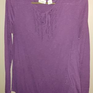 Cato Women's S Long Sleeve Top